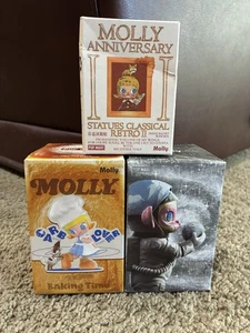 POP Mart Molly Carb Lover Statue Classical Retro II Magnet Mixed LOT OF 3 Sealed - Bild 1 von 14