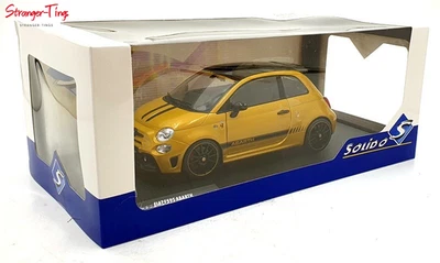 Solido Fiat F595 Abarth Solido Works Yellow 2024 1:18 — 第 1/4 张图片