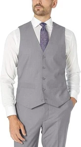 Adam Baker Men's Classic Fit Formal Business Suit Vest - Many Sizes & Colors... - Picture 1 of 14