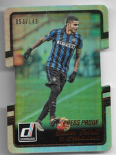 2016-17 Panini Donruss Press Proof Die-Cuts Card : Mauro Icardi #106 053/149