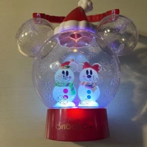 Tokyo Disney Resort Lanthanum Snowman Mickey Minnie SnoSnow TDR TDS TDL Japan JP - Picture 1 of 12
