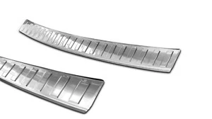 For Hyundai i10 Hatchback III (AC3) 5D 2020- Load Sill Protector Brushed Silver - Picture 1 of 8
