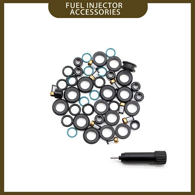 Juego de 8 sellos de reparación de inyector de combustible para Lexus GX470 LX470 1550457 FJ728 2006-07 Foto 1 de 4