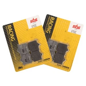 SBS 870 DC Front Brake Pads for Triumph Street Twin 900 18-21 - Picture 1 of 2