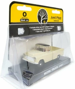 O Scale Woodland Scenics JP5977 Just Plug Lighted Work Truck - Picture 1 of 1