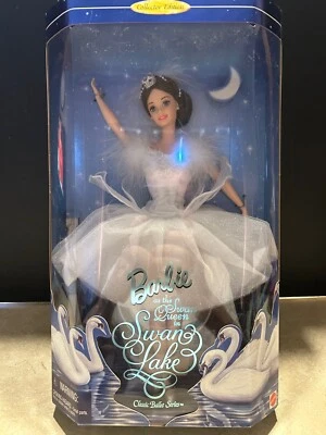 Muñeca Barbie Bailarina Cisne de Swan Lake Ballet Series 2001 Mattel 53867 Nueva Foto 1 de 2