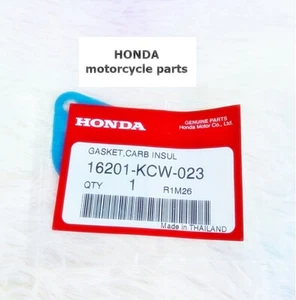 For Honda C70 Carburetor Insulation Gasket 16201-KCW-023 Made in Thailand - Picture 1 of 5