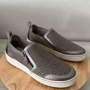 Zapatilla deportiva informal Jambu July de cuero perforado - Gun Metal (talla 8,5 m) 823424 - Imagen 1 de 7