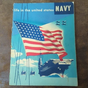 Life In The United States Navy USN Publication Trade Paperback 1952 Vintage - Picture 1 of 4
