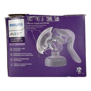 Philips Avent - Handmilchpumpe Modell SCF430/01 - einfaches Abpumpen, BPA-frei - Bild 1 von 12