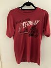 "West County Speedway October 15"  Men's T-Shirt, Size: S, Color: Red  ()