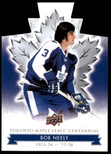 2017-18 Toronto Maple Leafs Centennial Blue Die Cut #12 Bob Neely