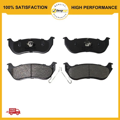 Rear Ceramic Brake Pads For 2003 2004-2007 Jeep Liberty 2003-2006 Jeep Wrangler - Image 1 of 4