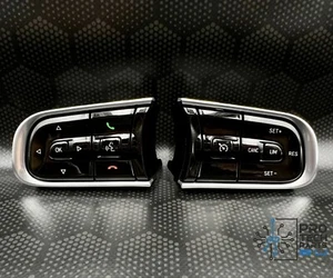 FIAT 500e etc ABARTH steering wheel buttons set new 735752841 - Picture 1 of 14