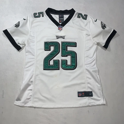 Nike On field NFL Philadelphia Eagles LeSean McCoy # 25 Football Jersey White S Cover
