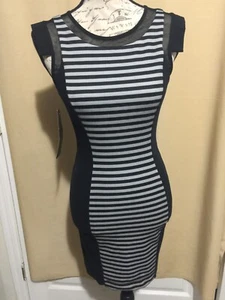 bebe women sleeveless bodycon blouse dress size XS, 308W105 - Picture 1 of 5