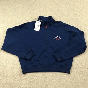 J Lindeberg 1/4 Zip Sweater Pullover Womens XL USA Golf - Picture 1 of 7