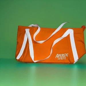 Bolso de Lona Aperol “Weekender” Nuevo. Aprox. 2 pies de largo Envío Gratis USA - Imagen 1 de 5