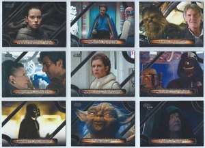 2018 Topps Star Wars Galactic Files Memorable Quotes You Pick Finish Your Set - Picture 1 of 8