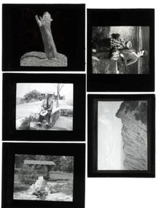 5 1920s-30s Giant City White Pines Park Colorado Magic Lantern Glass Slides - Picture 1 of 6