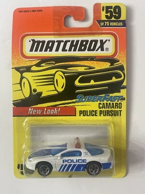 火柴盒超快 # 59 科迈罗警察追捕新品 — 第 1/3 张图片