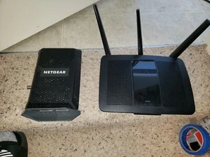 Linksys EA7300 WIFI router i modem Netgear CM600 - Zdjęcie 1 z 2