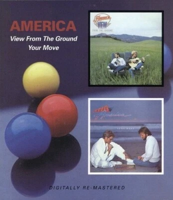 AMERICA - VIEW FROM THE GROUND/YOUR MOVE 2 CD NEUF  - Photo 1/2