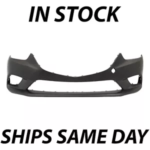 NEW Primered - Front Bumper Cover Fascia for 2014 2015 2016 2017 Mazda 6 14-17 - Picture 1 of 15