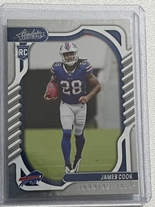 2022 Panini Absolute James Cook Rookie Buffalo Bills - Picture 1 of 6