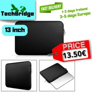Laptop Case Bag Soft Cover For 13 inch Macbook , HP, Dell , Lenovo, Toshiba - Picture 1 of 13