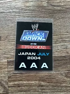 WWF WWE All Access Pass Smackdown at the Budokan Japan July 2004 - R101 - Picture 1 of 3