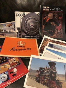 Lionel Electric Trains and Accessories Catalog Magazines Atlas Prints Asstd Lot - Picture 1 of 10
