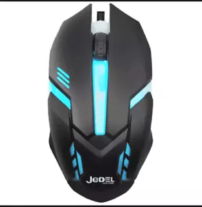 JEDEL RGB Gaming Mouse M66 – Ergonomic Wired Optical Mouse with LED Lights - Picture 1 of 5