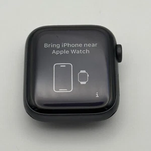 Apple Watch SE 1st Gen. 44mm Black Aluminum GPS [Watch Only] - Picture 1 of 3