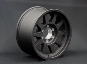 Fits NISSAN PATROL GU, GQ 17"x9 EXTRA GRIP Wheels MATTE BLK -18 offset SET OF 4 - Picture 1 of 1