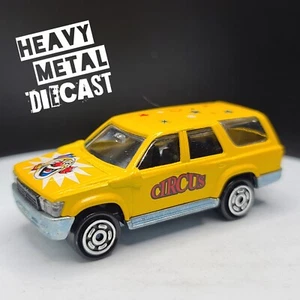 Majorette Toyota Runner, Hilux 4runner - Rare "Circus" Tampo (1990s - 200 Serie) - Picture 1 of 6