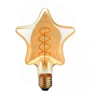 1 2 3 5 10er Pack 4W LED Stern Glühbirnen E27 Spirale warm kühl Retro Licht UK - Bild 1 von 25