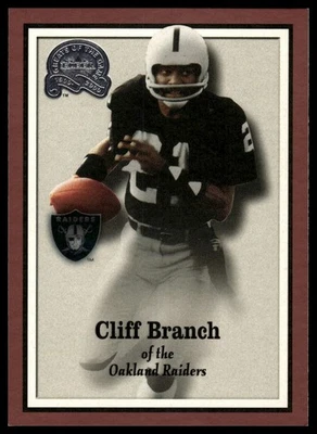 2000 Fleer Greats of the Game #17 Cliff Branch - Image 1 of 2