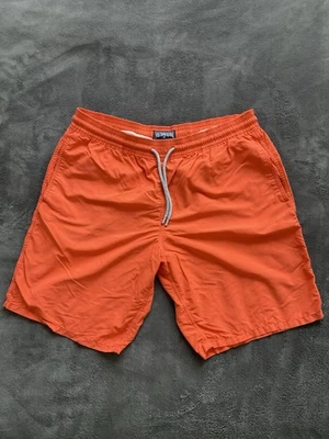 Bañador corto Vilebrequin para hombre talla XXL 2XL forrado con cordón naranja playa Foto 1 de 4