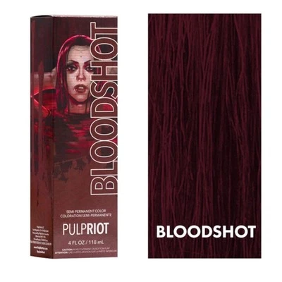 Pulp Riot Bloodshot Semi Permanent Deep Red Hair Color Dye Rich Merlot Tone 4 oz - Image 1 of 2