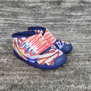 NIKE Kyrie S2 Hybrid Kybrid Tie Dye Toddler 8C Youth USA DA2324-400 - Picture 1 of 8