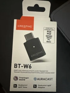 Creative BT-W6 Wireless Bluetooth 5.4 and LE Audio Transmitter - Picture 1 of 2