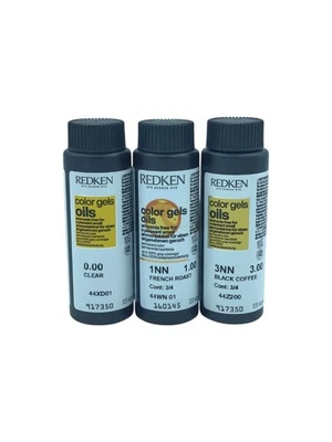 Redken Color Gels oils Permanent Hair Colour Various Shades 1 x 60ml F8 - Image 1 of 2