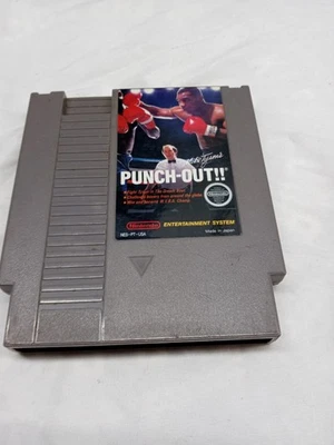 Mike Tyson's Punch Out!! NES Game Cartridge Only Tested Authentic  - Image 1 of 2
