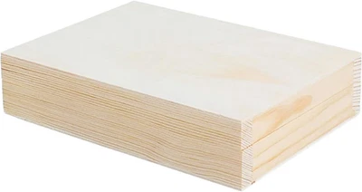 Kiste aus massivem Kiefernholz und rechteckigem Blech, 15 x 11 x 3,5 cm. - Bild 1 von 2