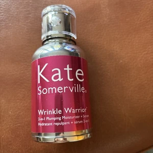 Kate Somerville Wrinkle Warrior 2-In-1 Plumping Moisturizer + Serum 1.7oz 50ml - Picture 1 of 3