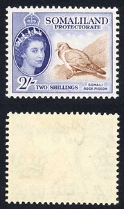 Somaliland SG146 2/- Brown and Bluish violet M/M Cat 28 pounds - Picture 1 of 1