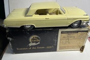 VINTAGE Boxed 1962 Ford Galaxie 500 Hardtop PROMO MODEL Original Box! 2DR HT Car - Picture 1 of 6