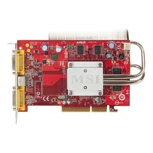 MSI Radeon RX2600 Pro AGP 256MB DDR2 109-B28131-00A RX2600PRO-T2D256Z/D2 - Picture 1 of 3