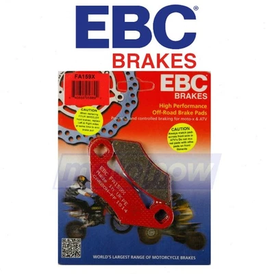 EBC Front X Series Carbon Brake Pads for 1993 Polaris Big Boss 350L 6x6 - ef Foto 1 de 4